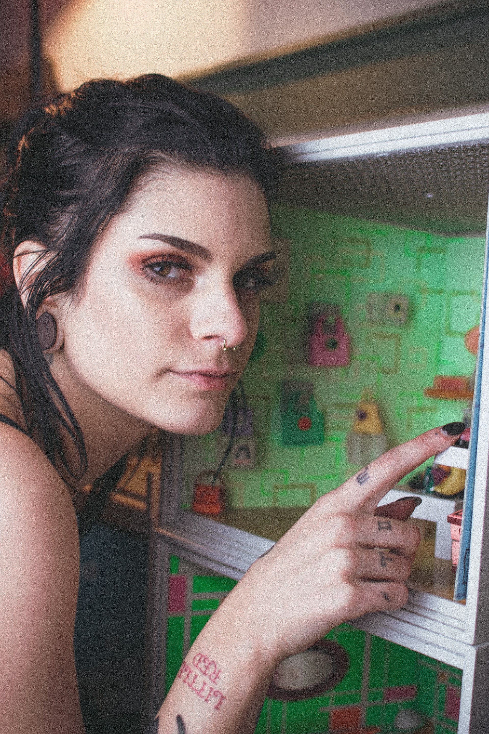 black and white bed linen