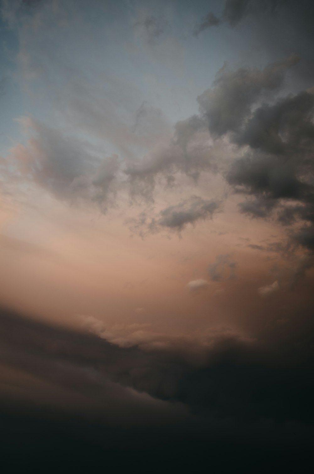 under cloudy sky during golden hour