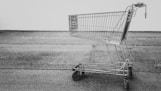 grey shopping cart