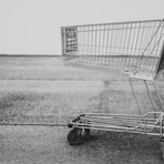 grey shopping cart