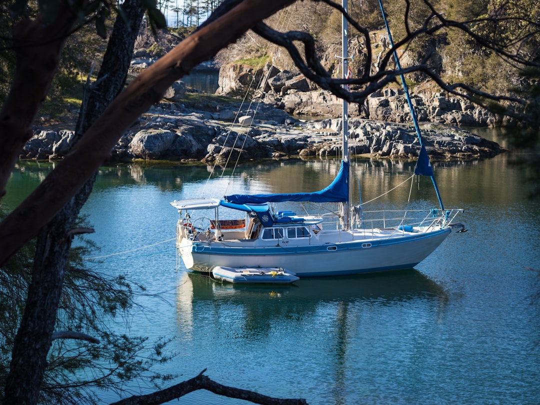 white sailing boat on body of water