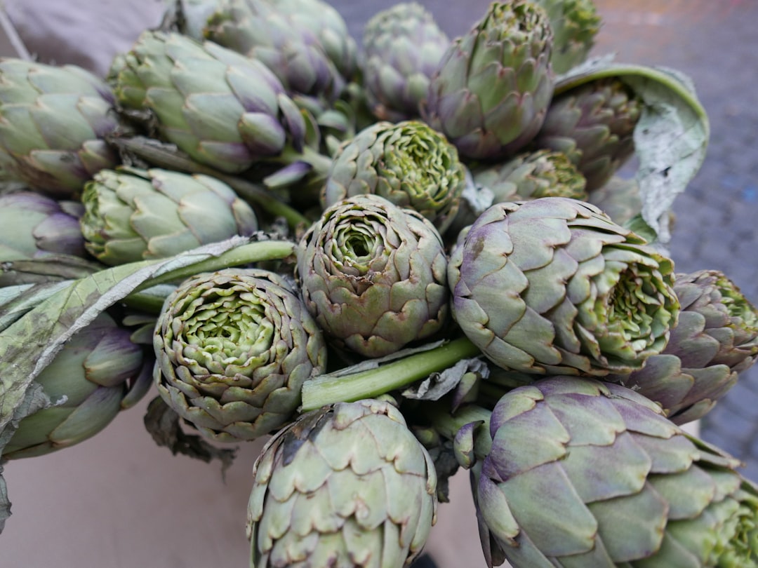 green flower bud,