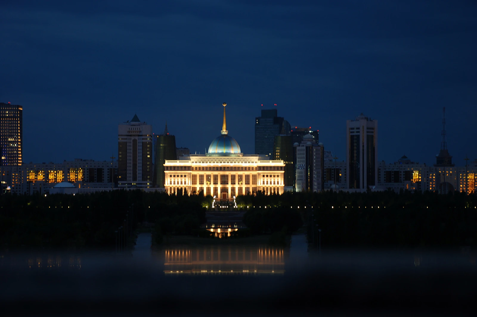 The St. Regis Astana's Courtyard Design Draws on Kazakh Nomadic Architecture