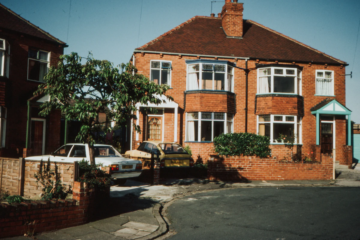 A 1930s semi-detached house on an ordinary UK street