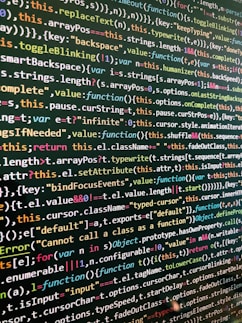 multicolored text