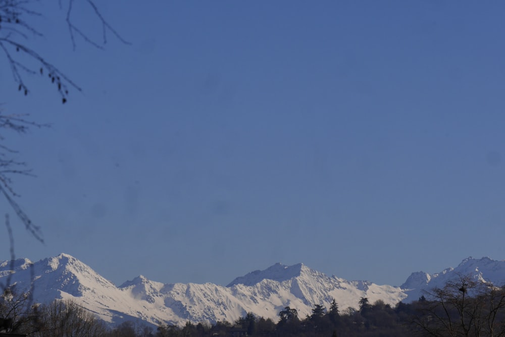 snow-covered mountain during daytime