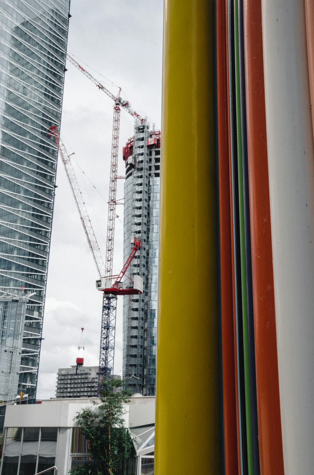 gray concrete building under white sky during daytime