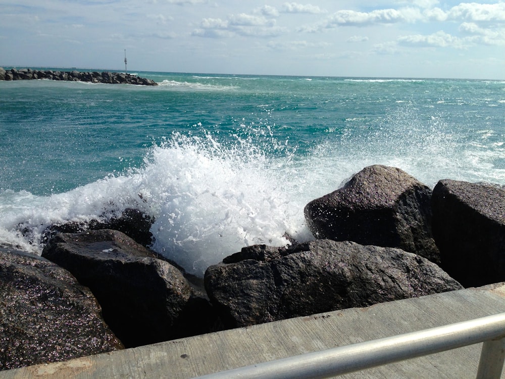 rock formation during daytime