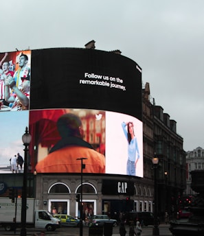 monitor displaying girl