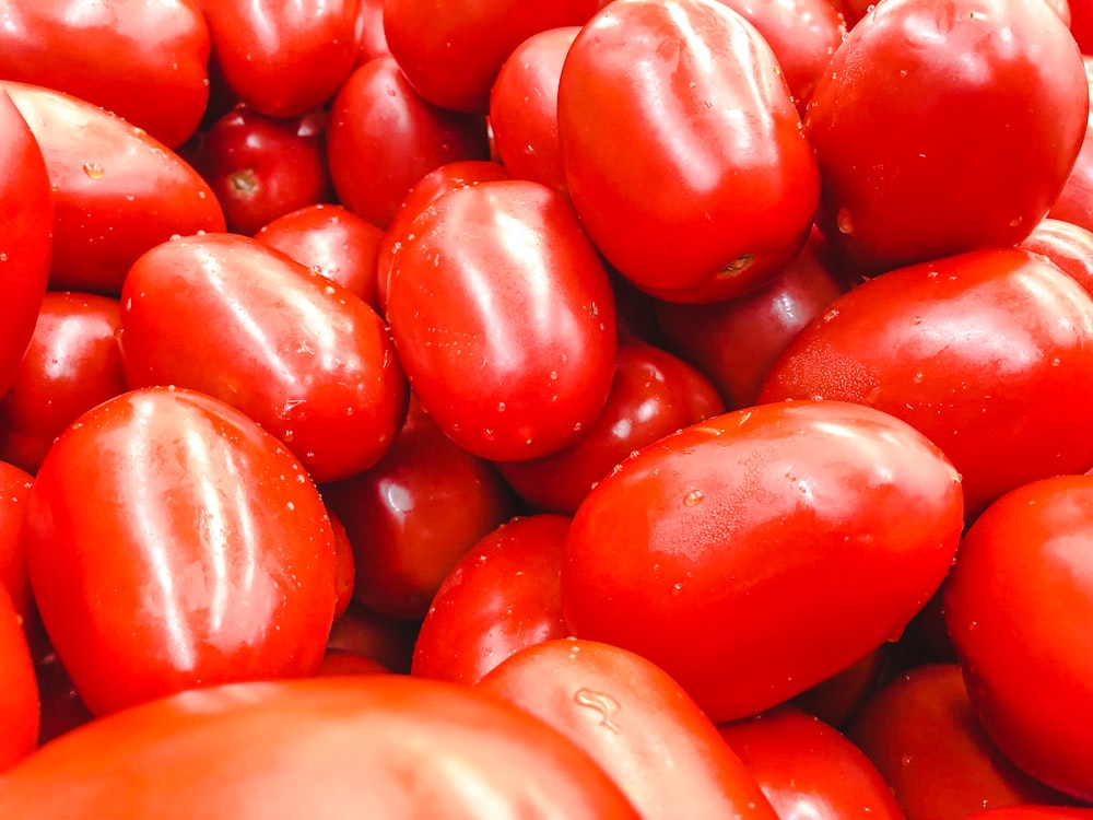 red tomatoes