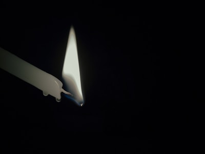 A serene moment of quiet prayer with candlelight flickering in the background.