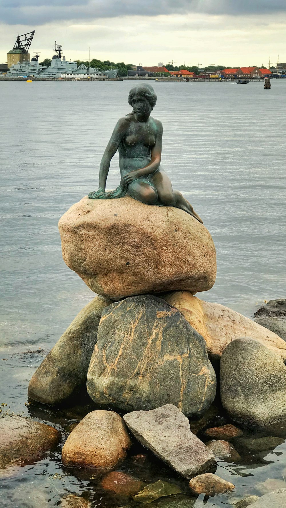 The Little Mermaid statue