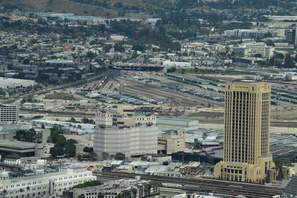 aerial photo of city buildings during daytime