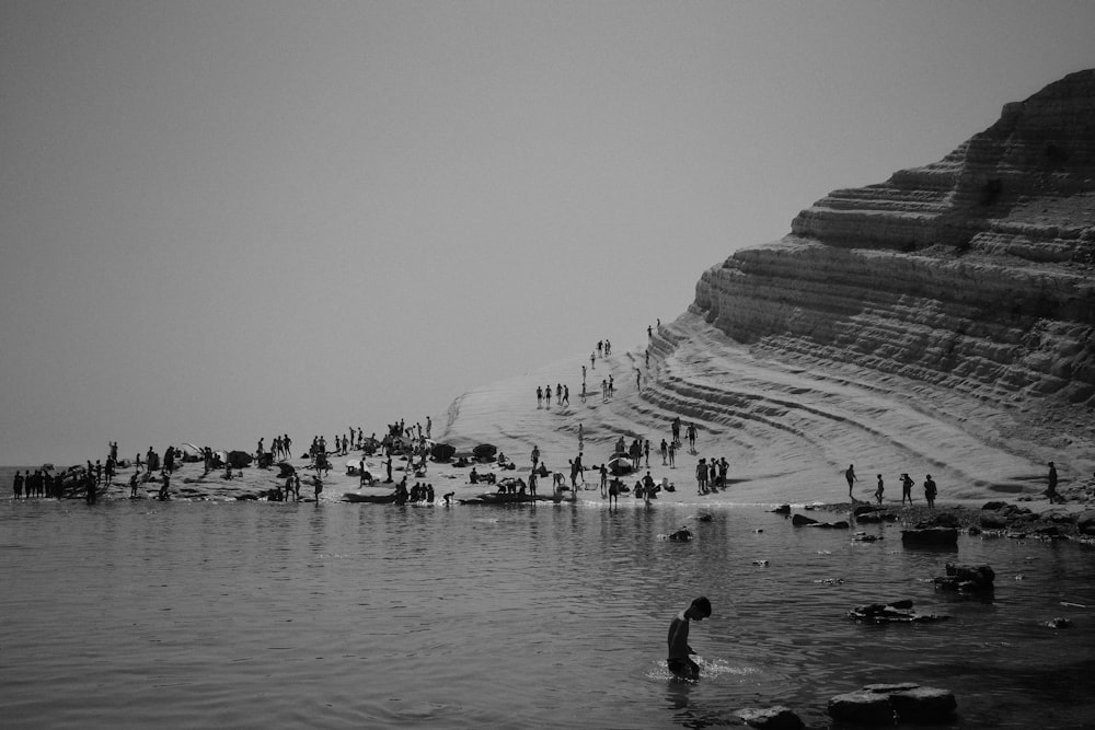 people near ocean