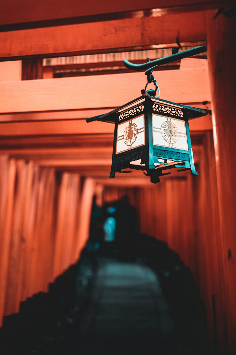 black and white outdoor lantern