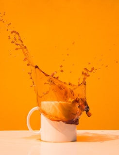 white ceramic mug