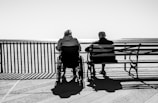 couple sitting on the bench