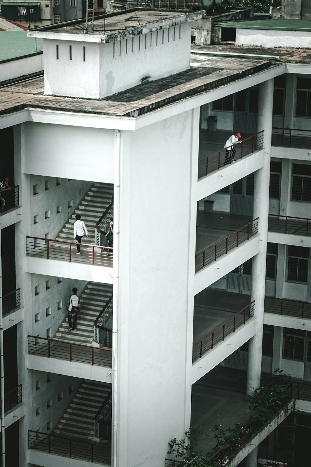 white concrete building