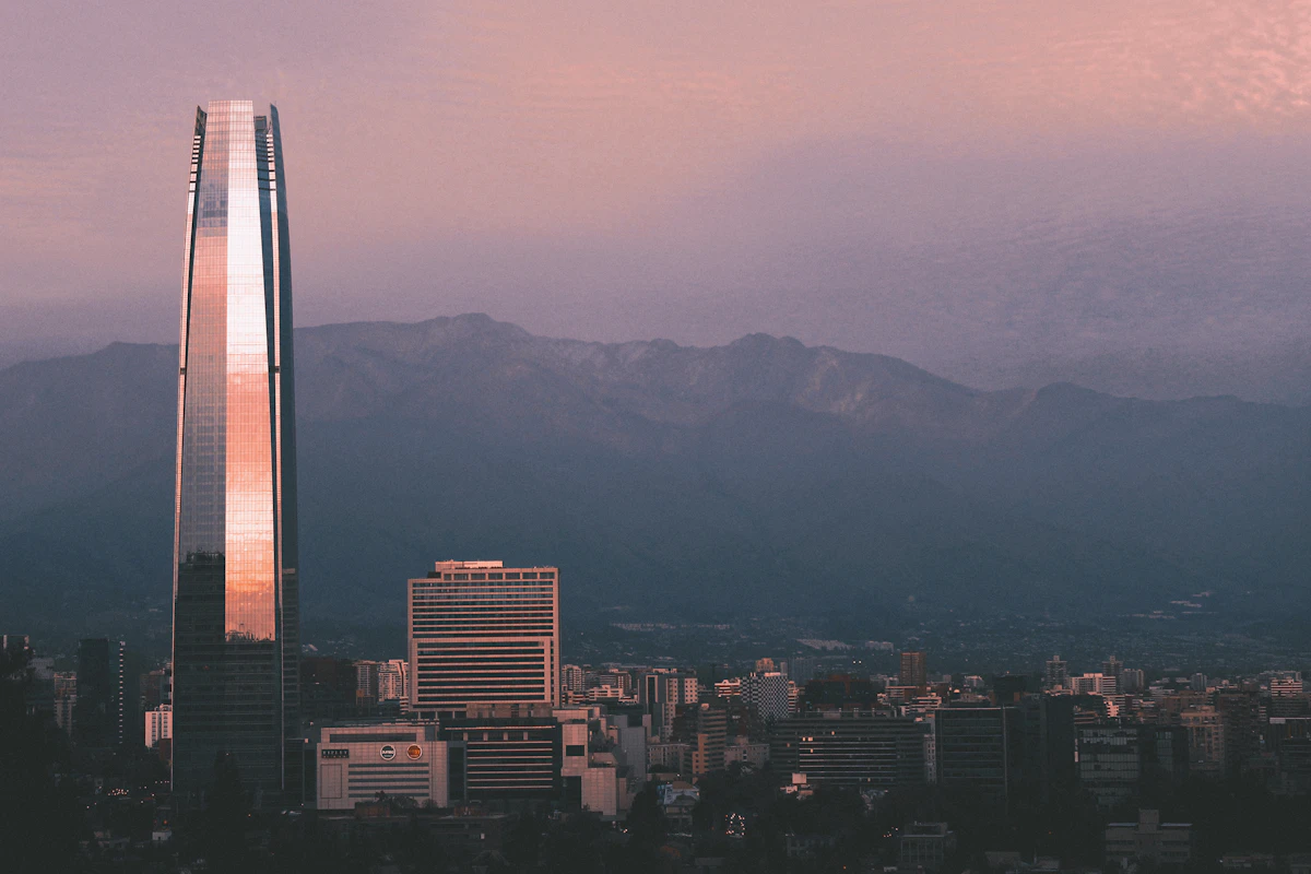 Veduta di Santiago