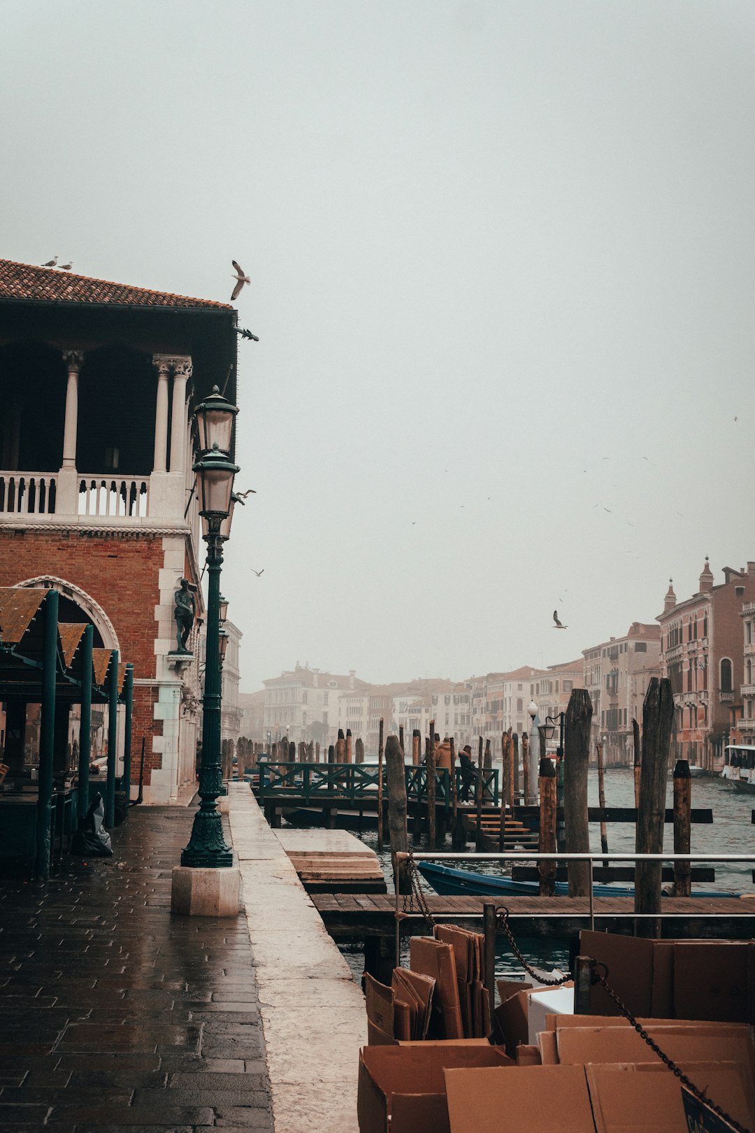 buildings and dock during day