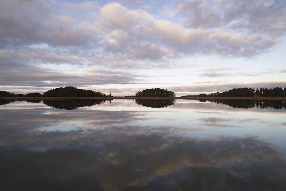 body of water and islands