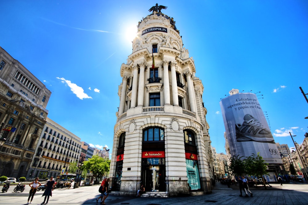 architectural photo of a white building