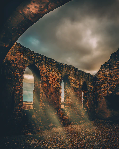 close photo of medieval building