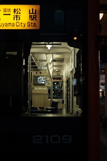 Images of buses and trains ready for travel.