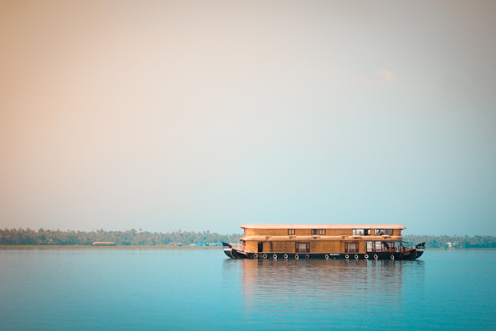 boat on body of water during daytime