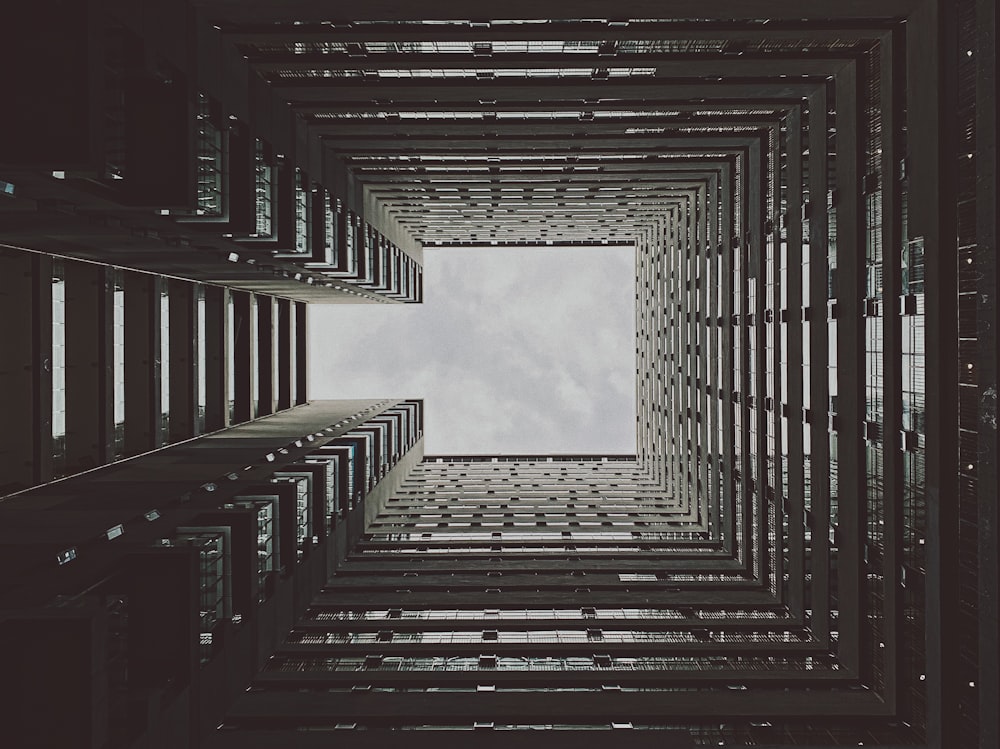 low angle photography of high-rise building