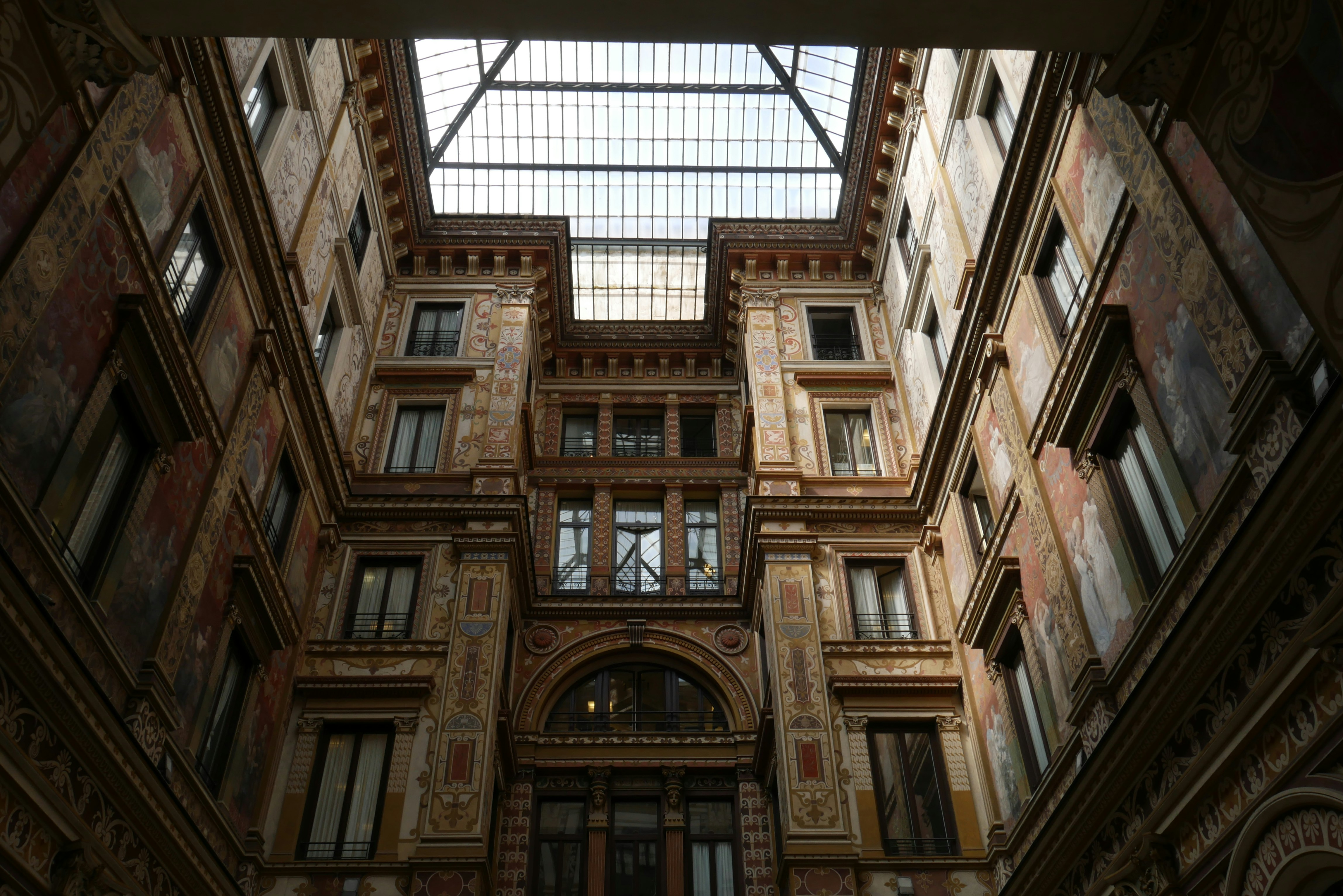 low angle photography of high-rise building