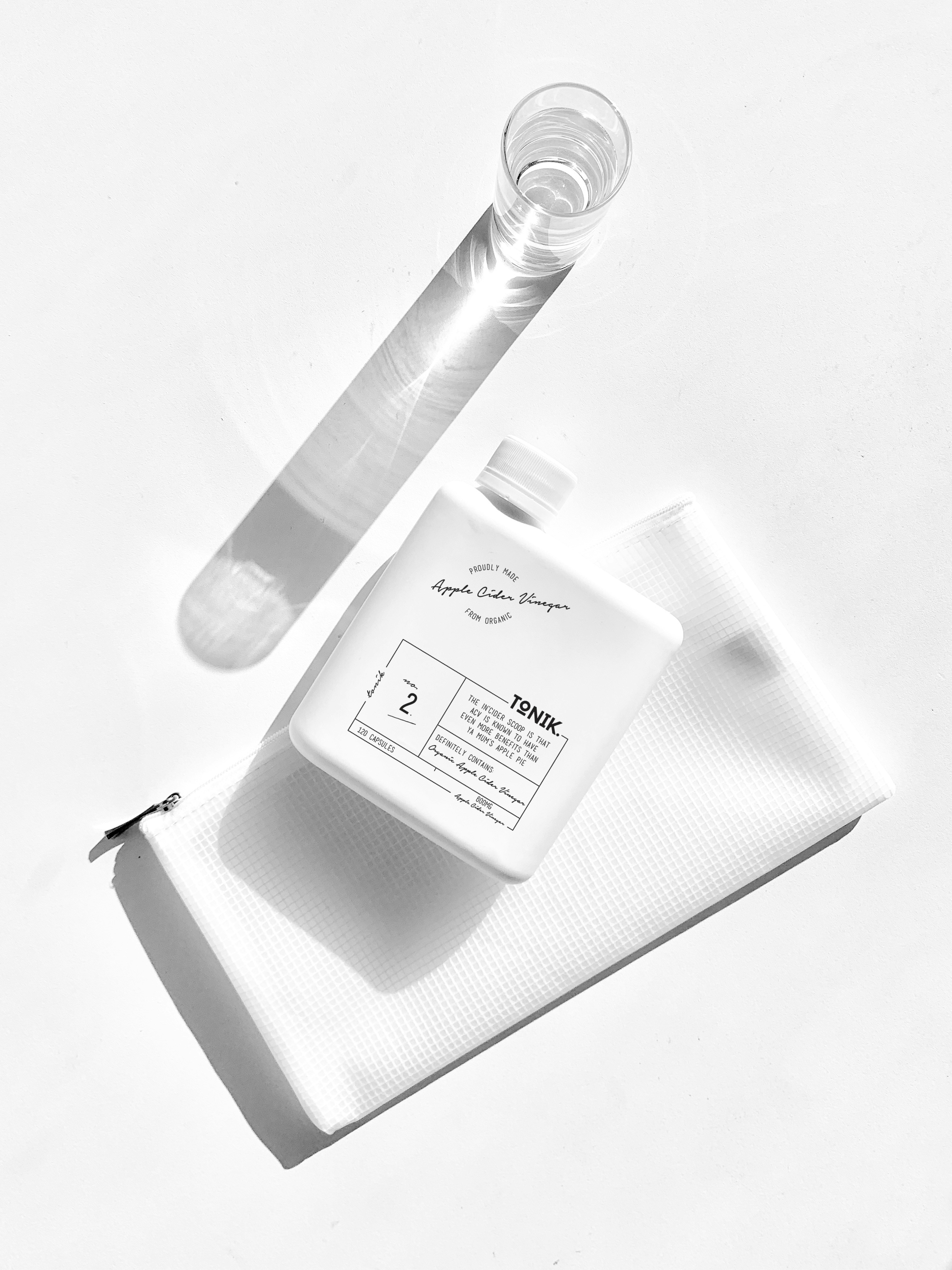 white plastic container