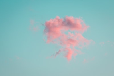 white cloud inspired zoom background