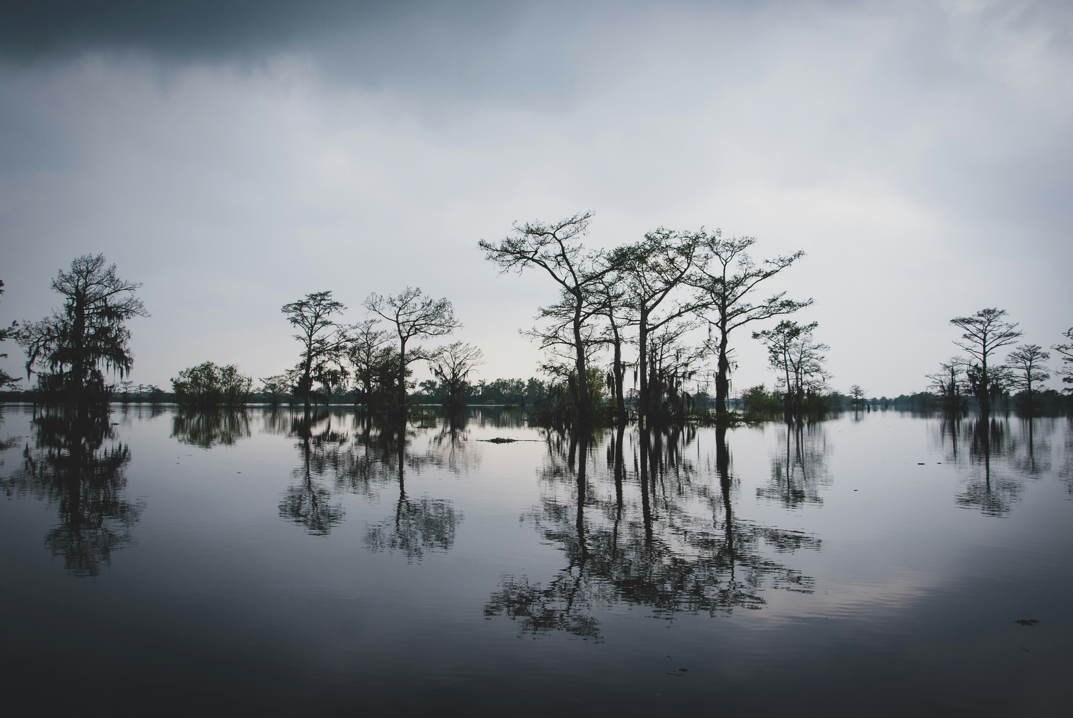 Louisiana lake near a luxury RV park