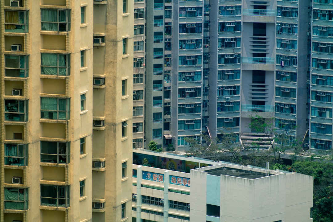 beige concrete building