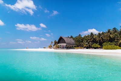 gazebo in beach