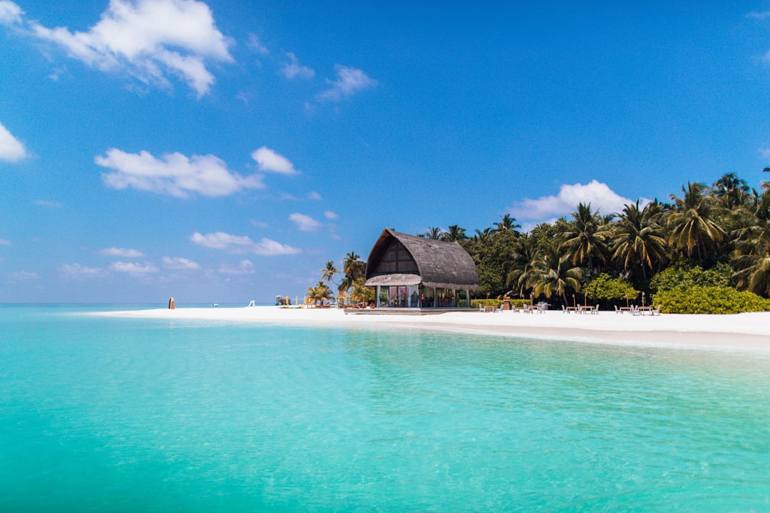 gazebo in beach,