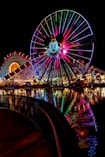 multicolored ferris-wheel during nighttime