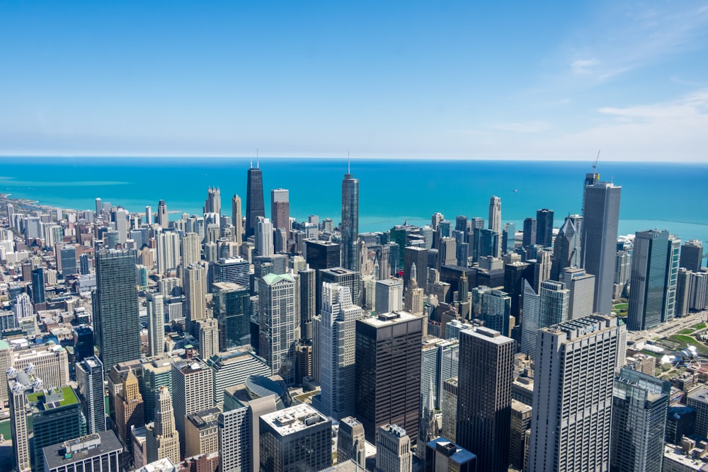 aerial photo of city buildings during daytime