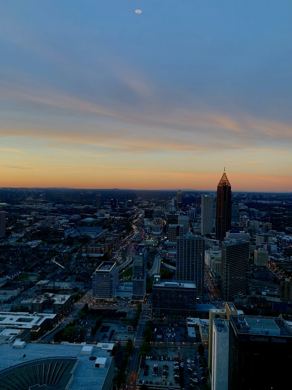 photo of city skylines