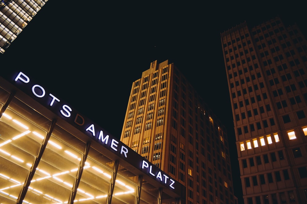 Tienda frontal de Potsdamer Platz