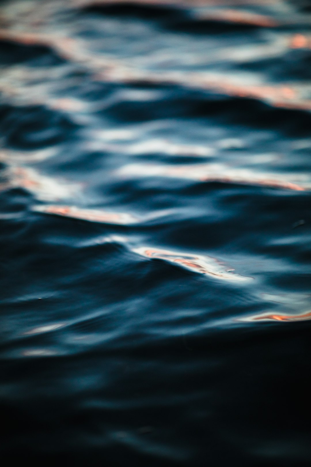 closeup photo of calm body of water