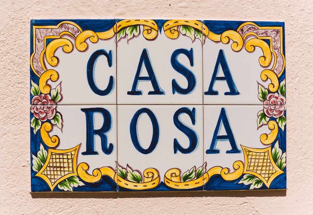 Casa Rosa tile logo