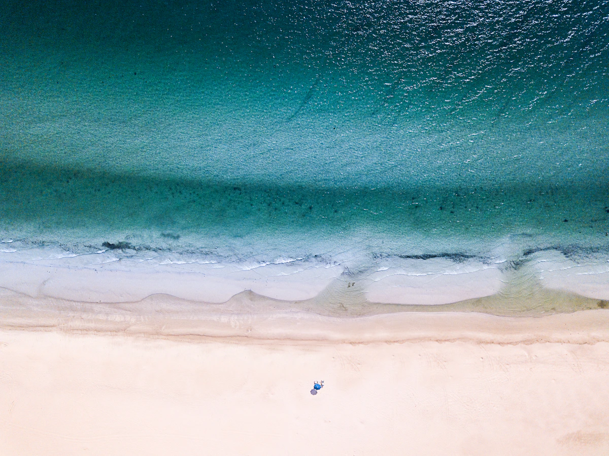 Aerial coastline photograph of Marco Island by Osman Rana