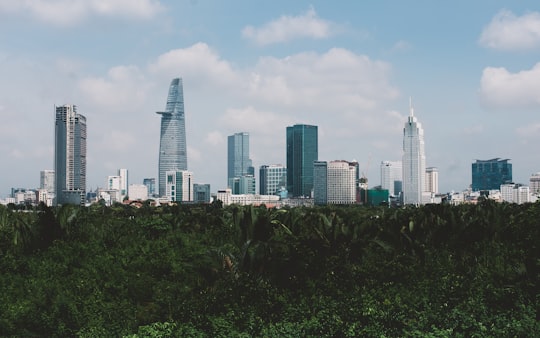 building photography in Bitexco Financial Tower Vietnam