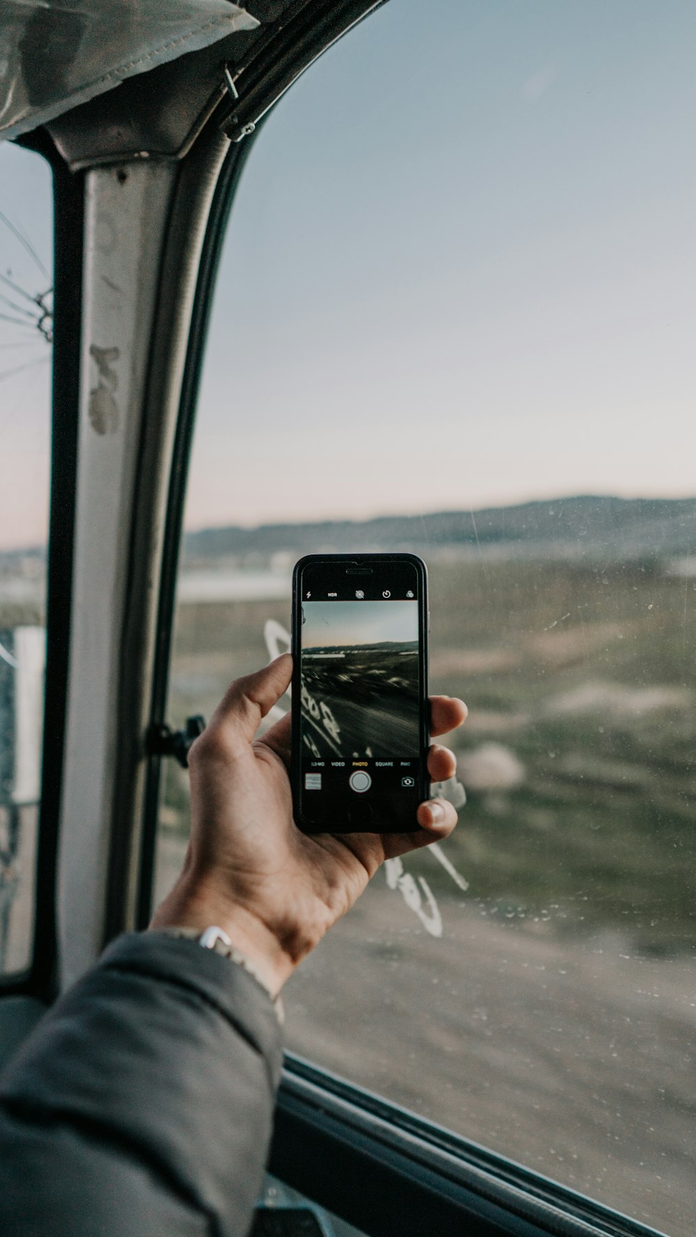 person holding smartphone