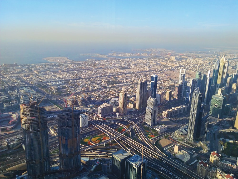 aerial photo of city buildings during daytime