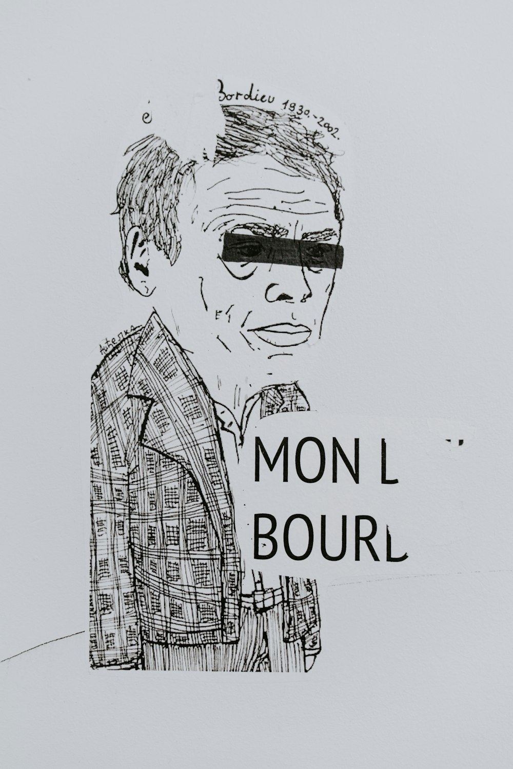 mon l bourd man cartoon drawing