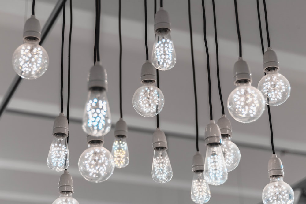 clear glass LED bulbs