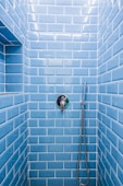 blue wall bricks